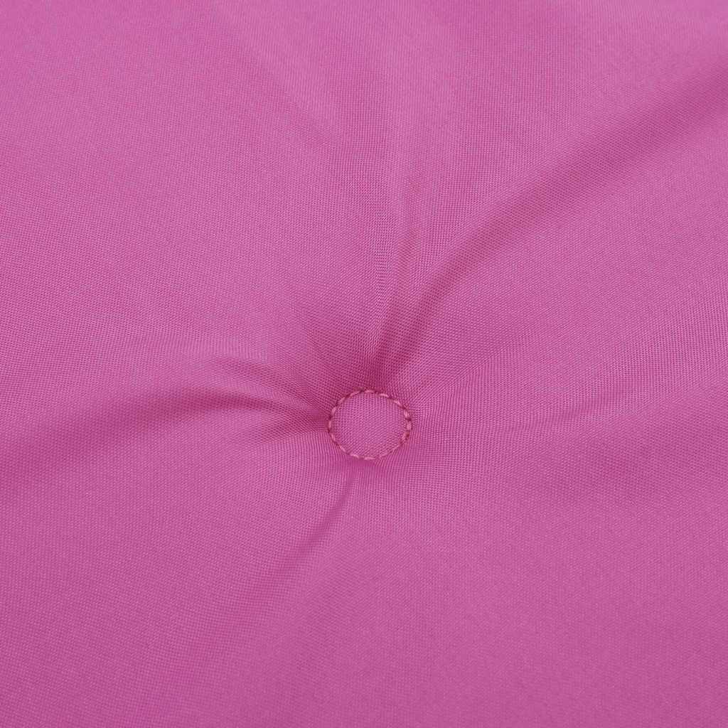 vidaXL Hochlehner-Auflagen 4 Stk. Rosa Oxford-Gewebe