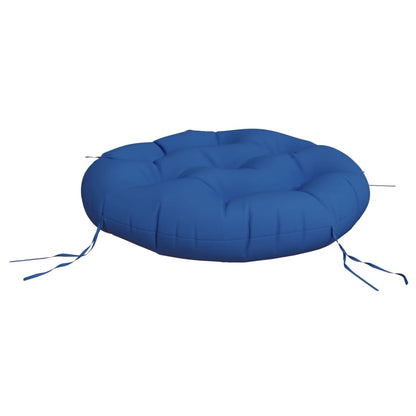 vidaXL Kissen Rund Königsblau Ø 60 x11 cm Oxford-Gewebe