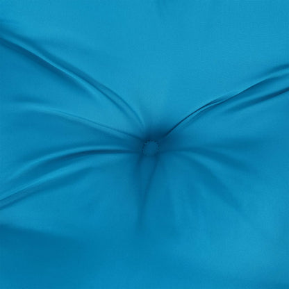 vidaXL Kissen Rund Hellblau Ø 100x11 cm Oxford-Gewebe