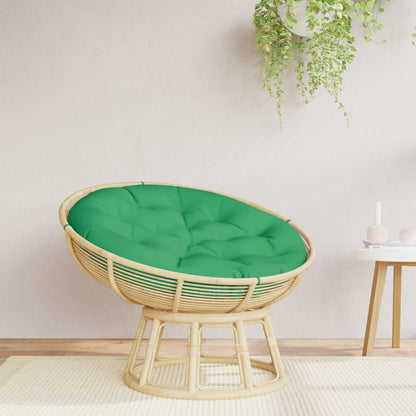 vidaXL Coussin rond vert Ø 100x11 cm Tissu Oxford