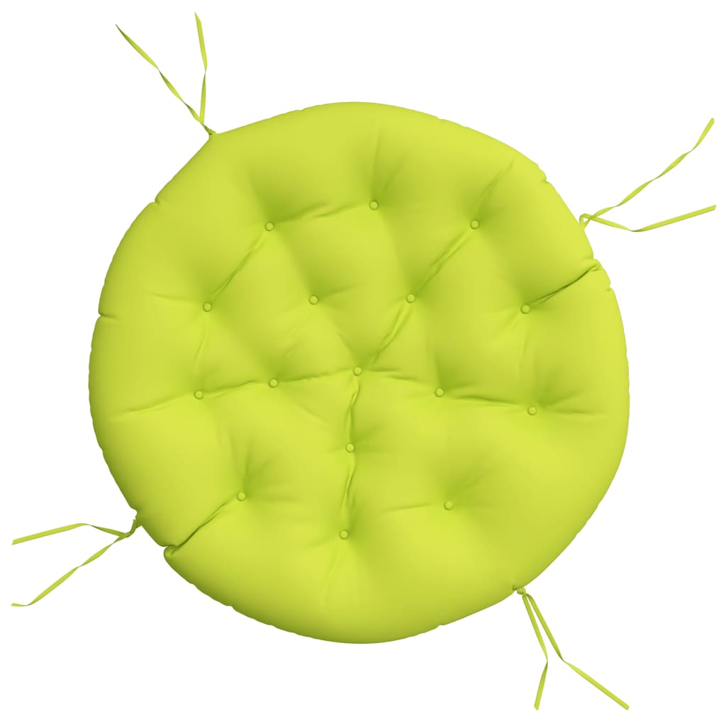 vidaXL Kissen Rund Knallgrün Ø 100x11 cm Oxford-Gewebe