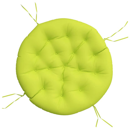 vidaXL Kissen Rund Knallgrün Ø 100x11 cm Oxford-Gewebe