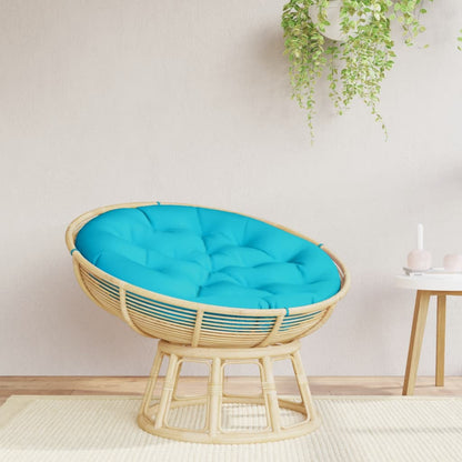 vidaXL Coussin Rond Turquoise Ø 100x11 cm Tissu Oxford