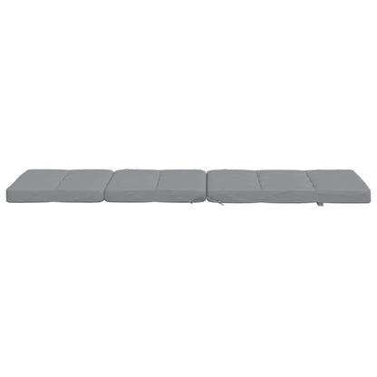 vidaXL Liegestuhl-Auflagen 2 Stk. Grau Oxford-Gewebe