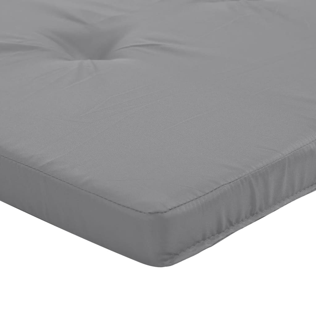 vidaXL Liegestuhl-Auflagen 2 Stk. Grau Oxford-Gewebe