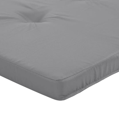 vidaXL Liegestuhl-Auflagen 2 Stk. Grau Oxford-Gewebe