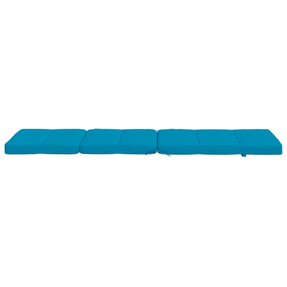 vidaXL Liegestuhl-Auflagen 2 Stk. Hellblau Oxford-Gewebe