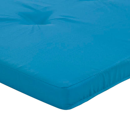 vidaXL Liegestuhl-Auflagen 2 Stk. Hellblau Oxford-Gewebe