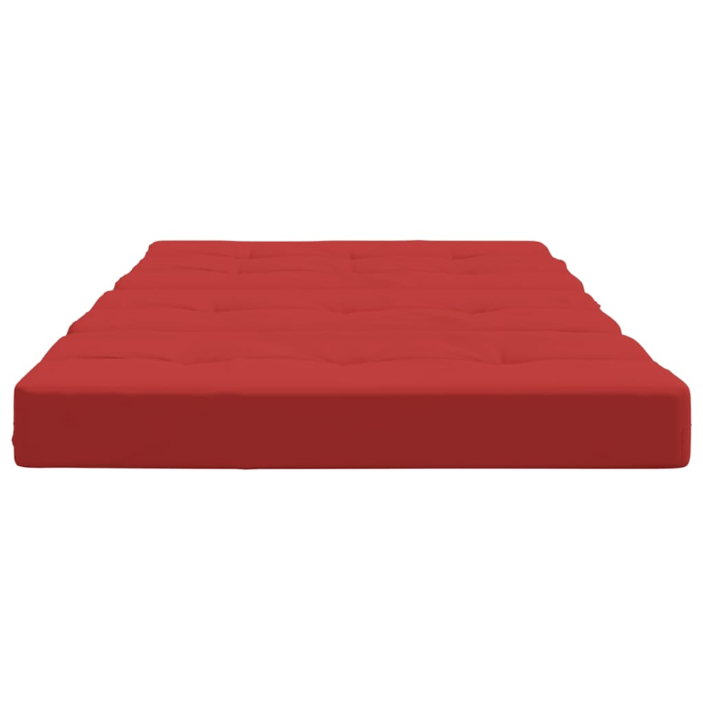 vidaXL Liegestuhl-Auflagen 2 Stk. Rot Oxford-Gewebe