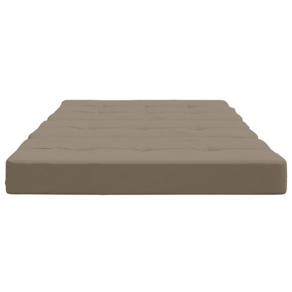 vidaXL Liegestuhl-Auflagen 2 Stk. Taupe Oxford-Gewebe
