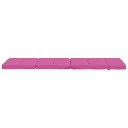 vidaXL Liegestuhl-Auflagen 2 Stk. Rosa Oxford-Gewebe