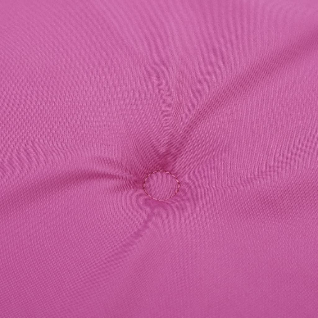 vidaXL Liegestuhl-Auflagen 2 Stk. Rosa Oxford-Gewebe