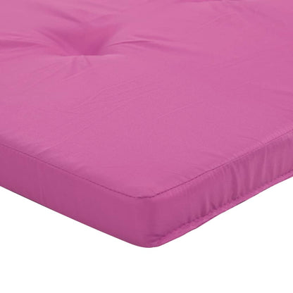 vidaXL Liegestuhl-Auflagen 2 Stk. Rosa Oxford-Gewebe
