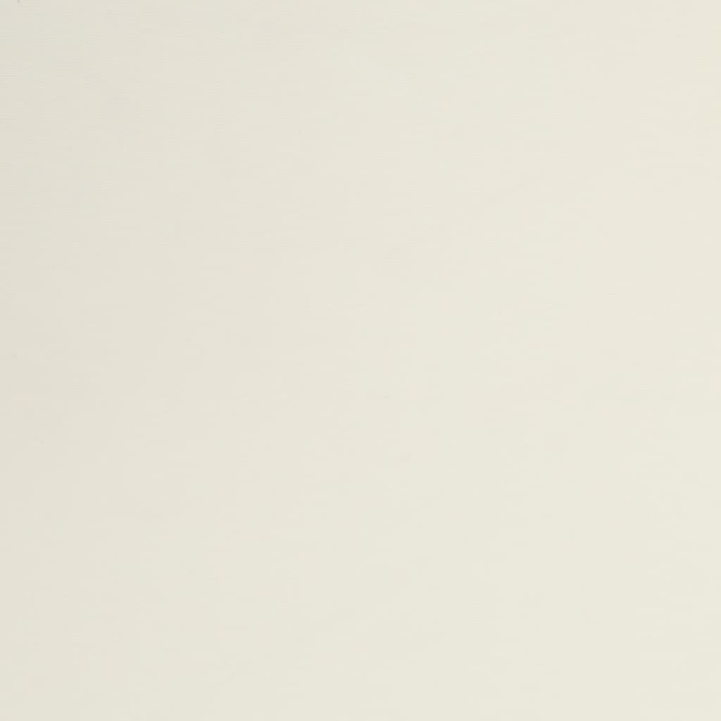 vidaXL Markise Einziehbar Creme 4x3 m Stoff und Aluminium