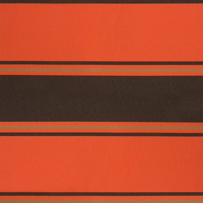 vidaXL Markise Einziehbar Orange und Braun 4,5x3 m Stoff und Aluminium