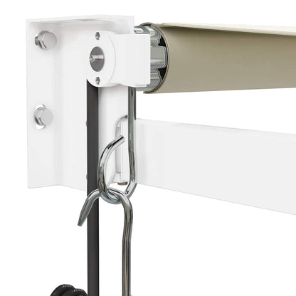 vidaXL Elektrische Markise mit Kurbel Creme 3x2,5 m
