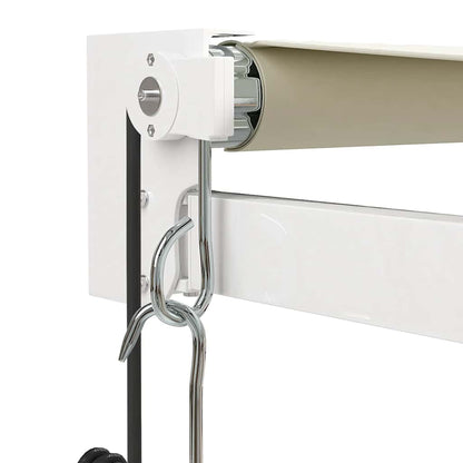 vidaXL Elektrische Markise mit Kurbel Creme 5x3 m
