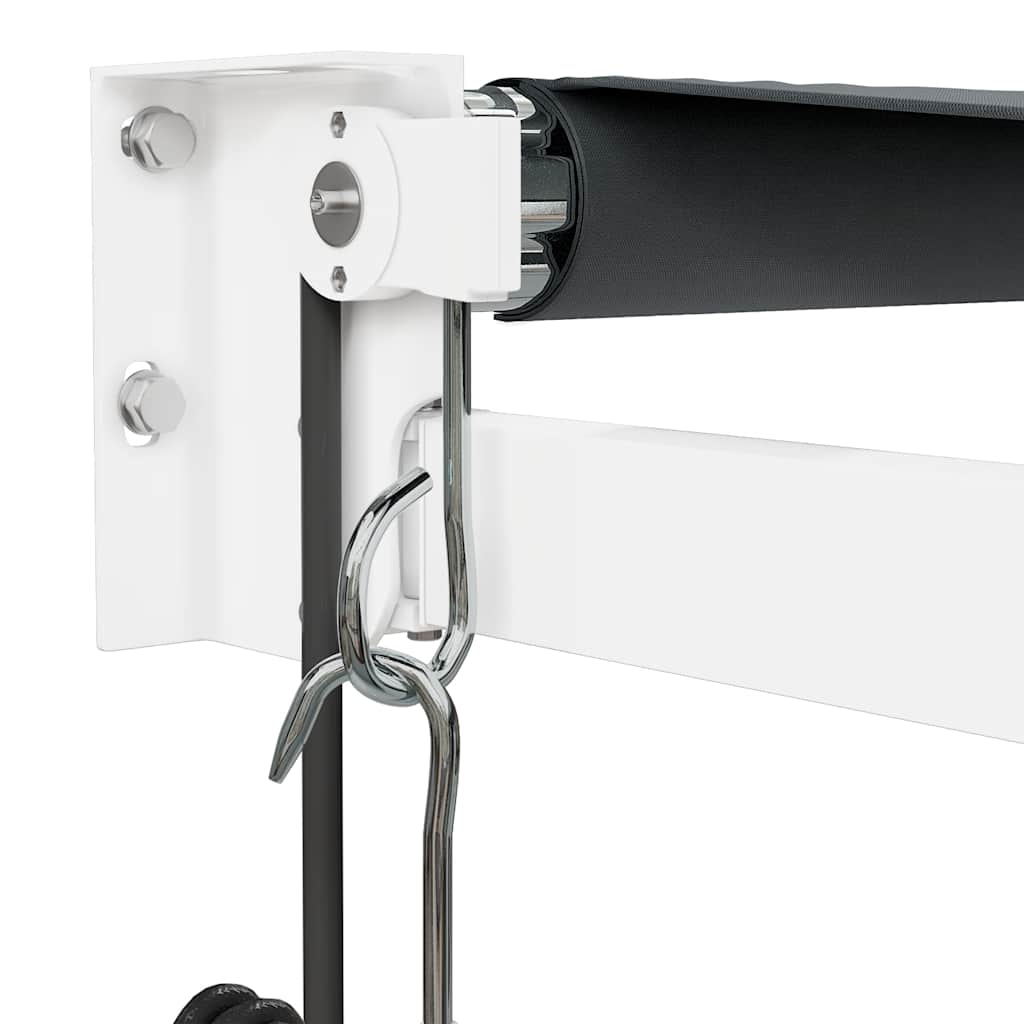 vidaXL Elektrische Markise mit Kurbel Anthrazit 3x2,5 m