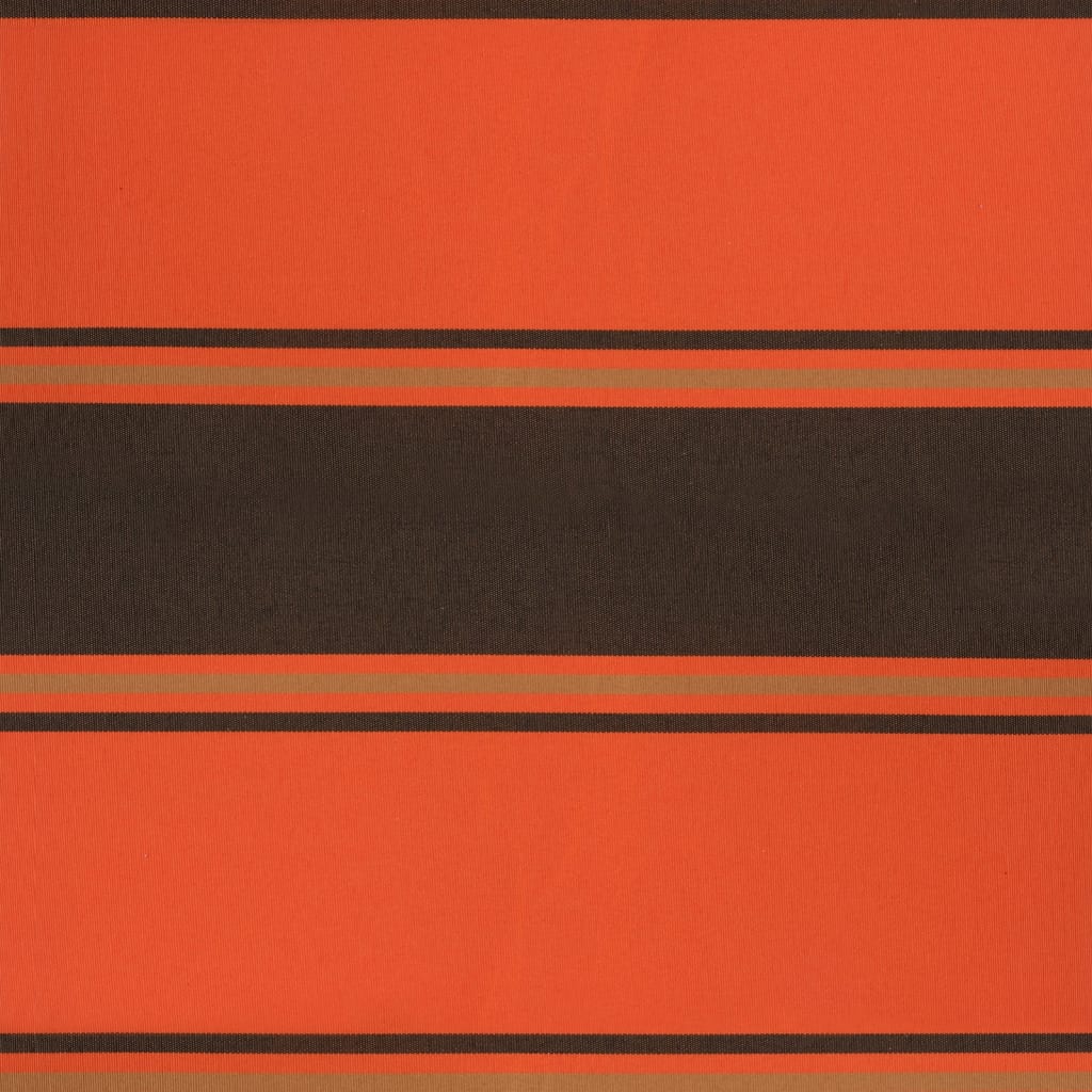 vidaXL Store banne manuel orange et marron 3x2,5 m