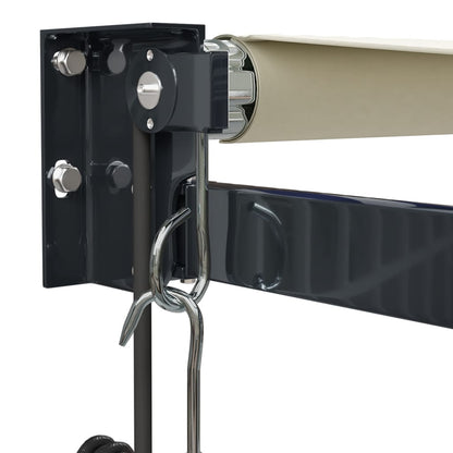 vidaXL Elektrische Markise mit Kurbel Creme 4,5x3 m