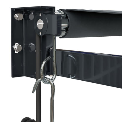 vidaXL Elektrische Markise mit Kurbel Anthrazit 3x2,5 m