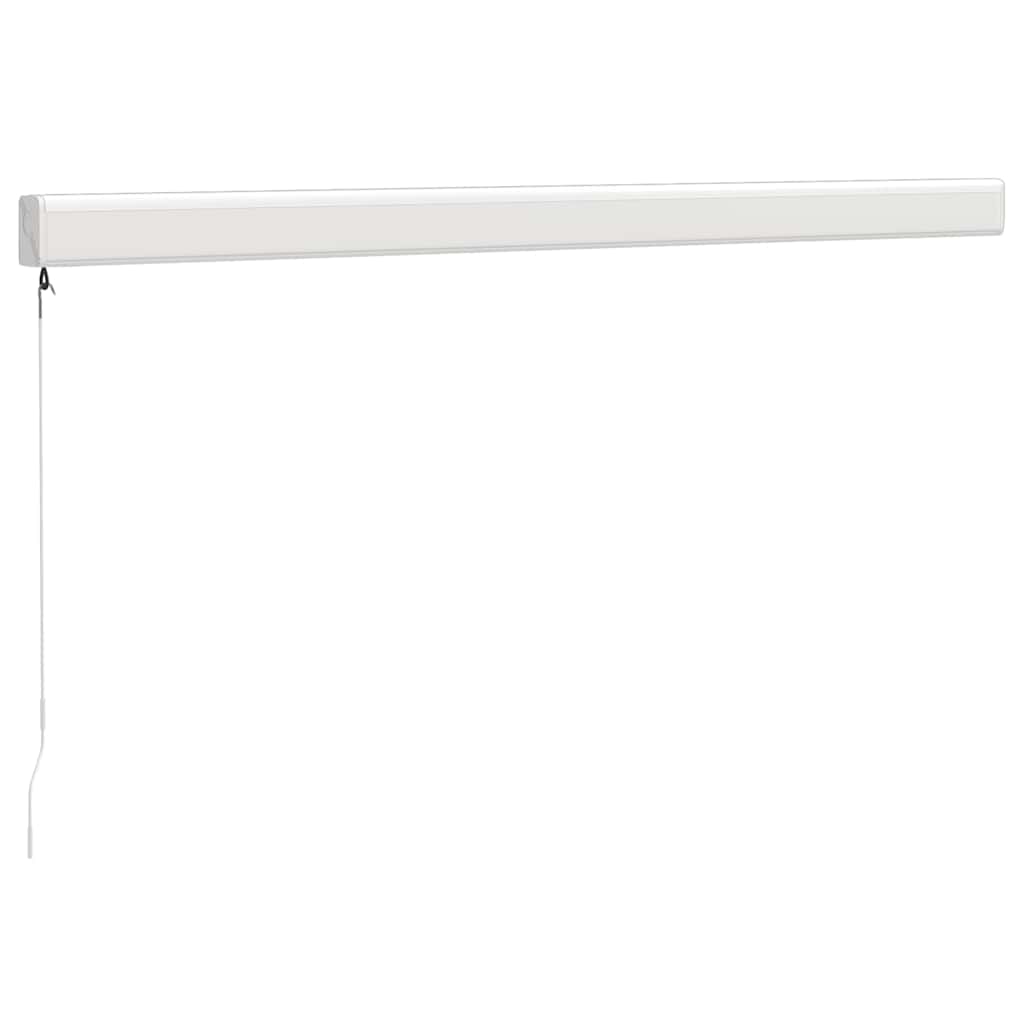 vidaXL Markise Einziehbar Orange und Braun 3,5x2,5 m Stoff & Aluminium