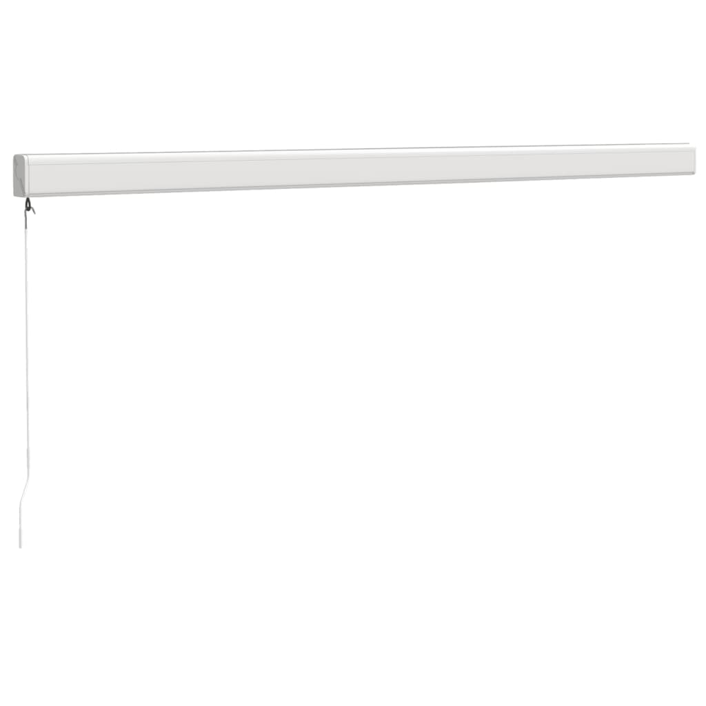 vidaXL Markise Einziehbar Orange und Braun 4,5x3 m Stoff und Aluminium