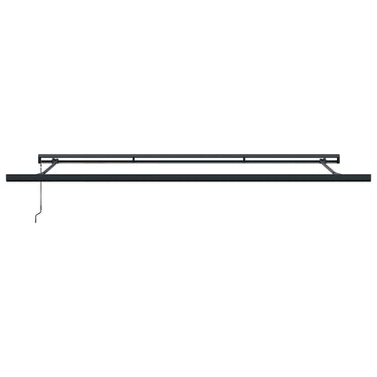 vidaXL Markise Einziehbar Creme 4x3 m Stoff und Aluminium