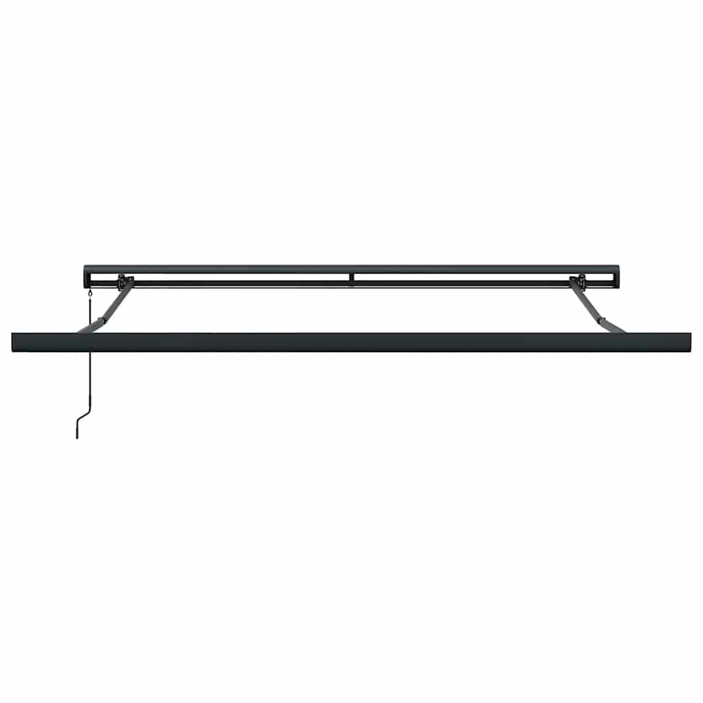 vidaXL Markise Einziehbar Gelb und Weiß 3x2,5 m Stoff und Aluminium