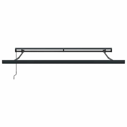 vidaXL Markise Einziehbar Gelb und Weiß 3x2,5 m Stoff und Aluminium