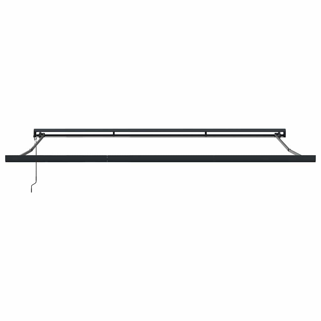 vidaXL Markise Einziehbar Creme 4x3 m Stoff und Aluminium