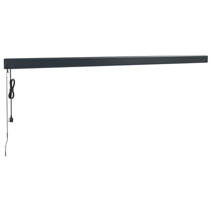 vidaXL Markise Einziehbar Creme 5x3 m Stoff und Aluminium