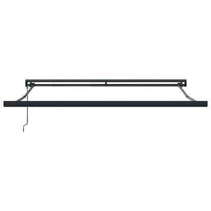 vidaXL Markise Einziehbar Gelb und Weiß 3x2,5 m Stoff und Aluminium