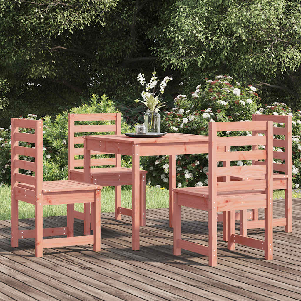 vidaXL Ensemble de salle à manger de jardin 5 pcs Bois de douglas massif