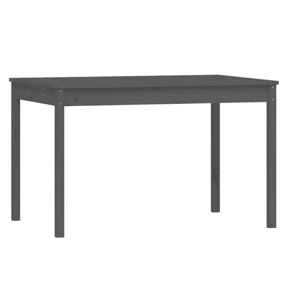 vidaXL 5-tlg. Garten-Essgruppe Grau Massivholz Kiefer