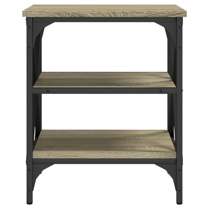 vidaXL Table d'appoint chêne Sonoma 40x42x50 cm Bois d'ingénierie