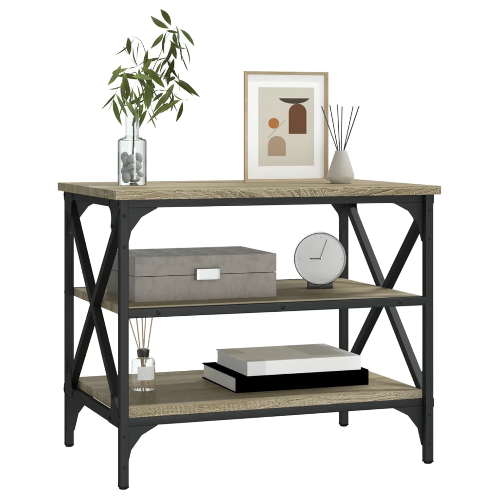 Meuble TV vidaXL chêne Sonoma 60x40x50 cm aggloméré