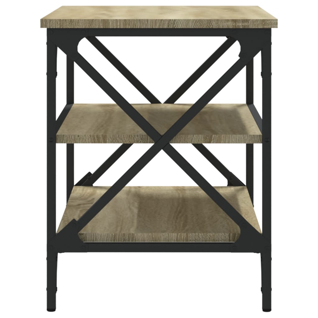 Meuble TV vidaXL chêne Sonoma 60x40x50 cm aggloméré