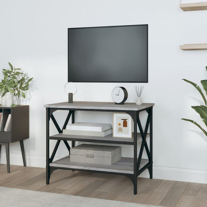 vidaXL Meuble TV Gris Sonoma 60x40x50 cm Bois d'ingénierie