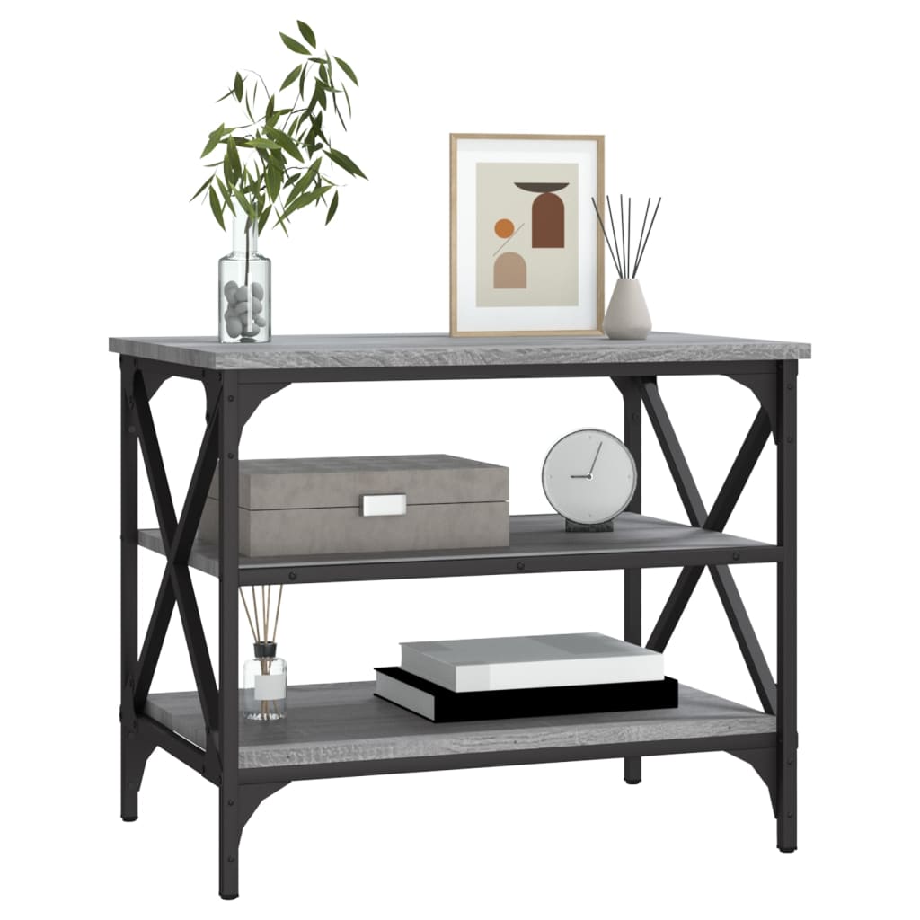 vidaXL Meuble TV Gris Sonoma 60x40x50 cm Bois d'ingénierie