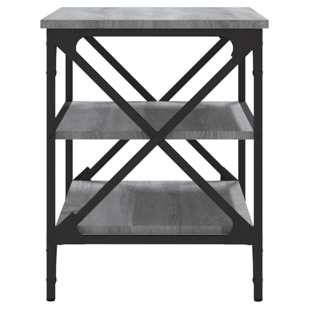 vidaXL Meuble TV Gris Sonoma 60x40x50 cm Bois d'ingénierie