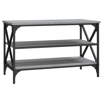 vidaXL Meuble TV gris Sonoma 80x40x50 cm Aggloméré