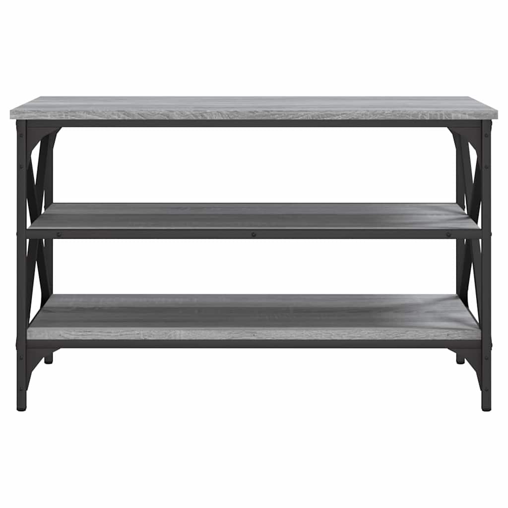 vidaXL Meuble TV gris Sonoma 80x40x50 cm Aggloméré