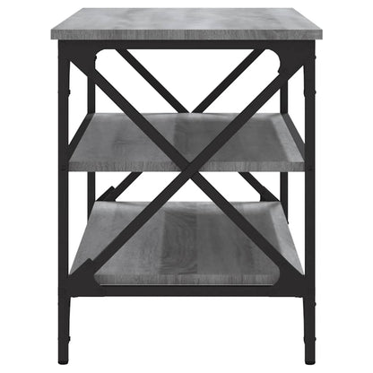 vidaXL Meuble TV gris Sonoma 80x40x50 cm Aggloméré