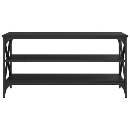 vidaXL TV-Schrank Schwarz 100x40x50 cm Holzwerkstoff