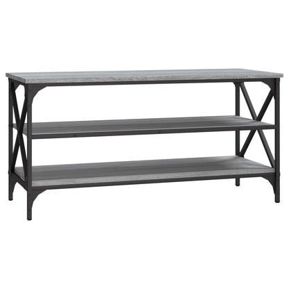 vidaXL Meuble TV gris sonoma 100x40x50 cm en bois d'ingénierie