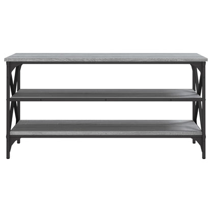 vidaXL Meuble TV gris sonoma 100x40x50 cm en bois d'ingénierie