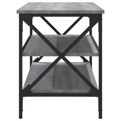 vidaXL Meuble TV gris sonoma 100x40x50 cm en bois d'ingénierie