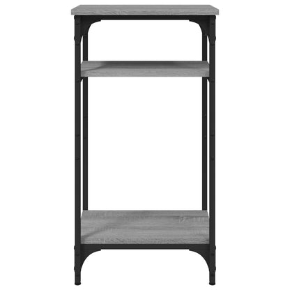 vidaXL Table d'appoint Gris Sonoma 40x30x75 cm Bois d'ingénierie