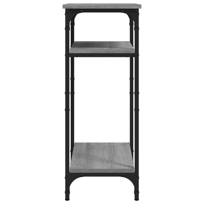 vidaXL Table d'appoint Gris Sonoma 40x30x75 cm Bois d'ingénierie